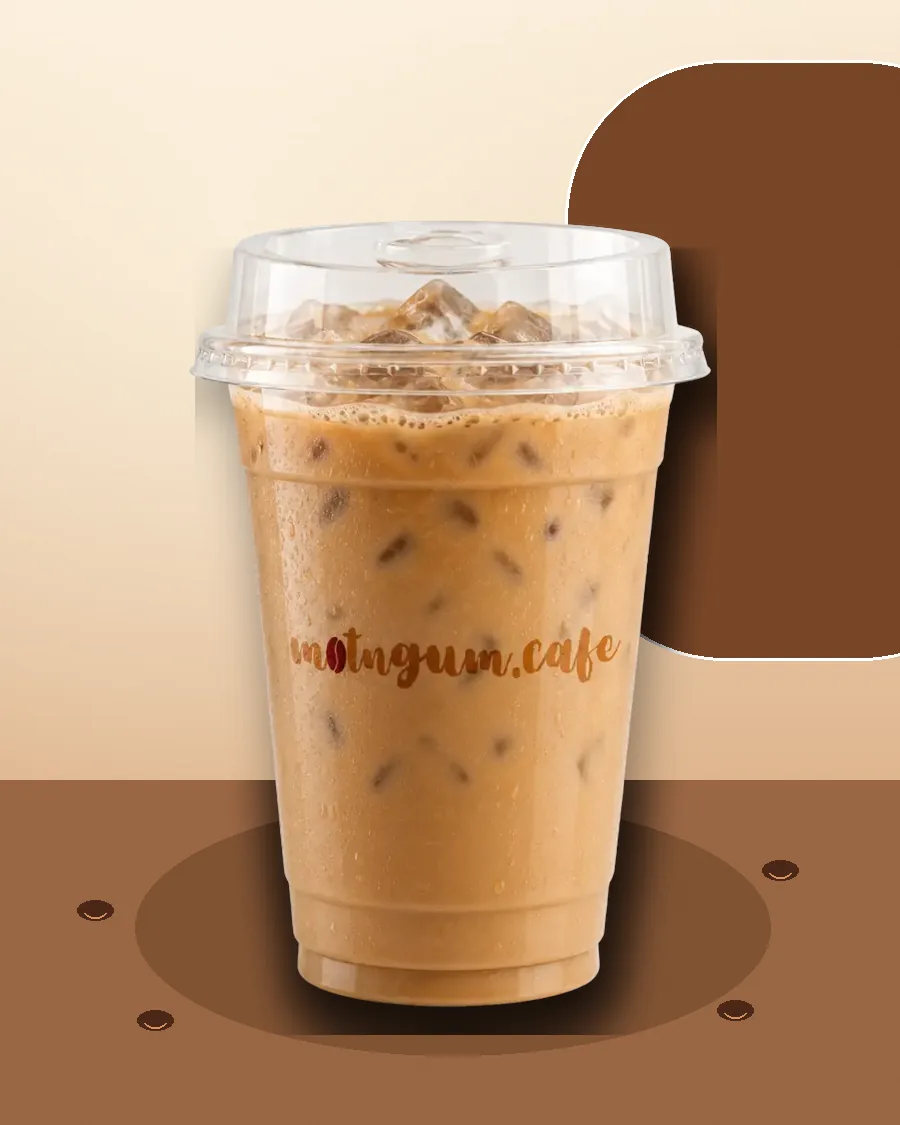 Cà phê Trứng Một Ngụm trong art direction Café ấm · chất liệu mộc · ánh sáng đất